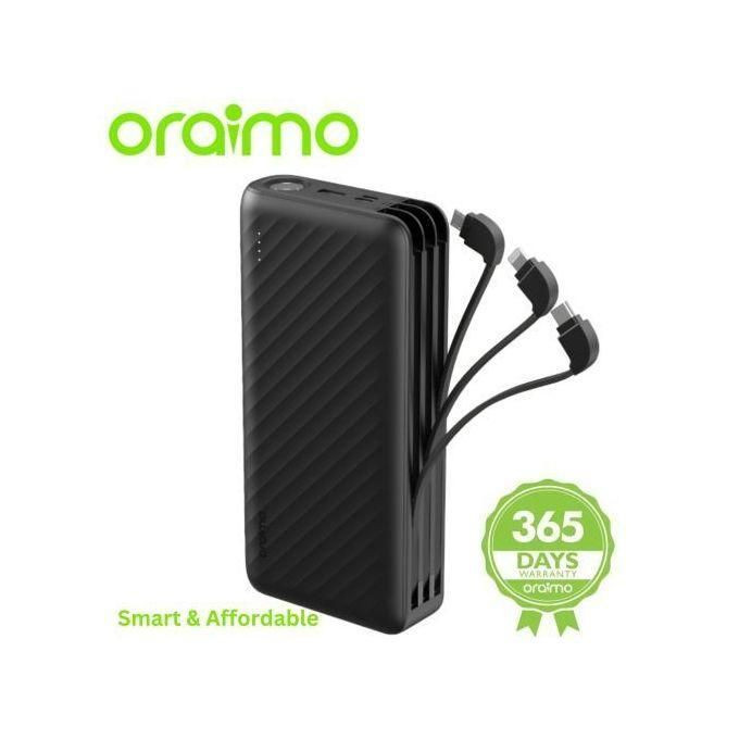 Mobile Battery 27000mAh Traveler Link With Inbuilt Cables