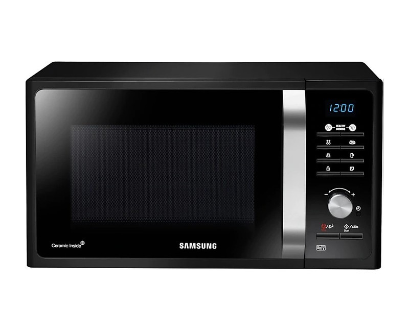 Samsung Microwave 23L, GRILL, BLACK, BROWNING PLUS MG23K3515AK