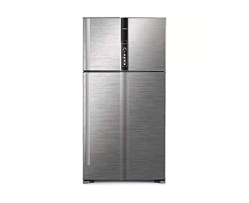 Hitachi Fridge 700 LITERS Inv Compressor, RV860PUN1KBSL- BRILLIANT SILVER