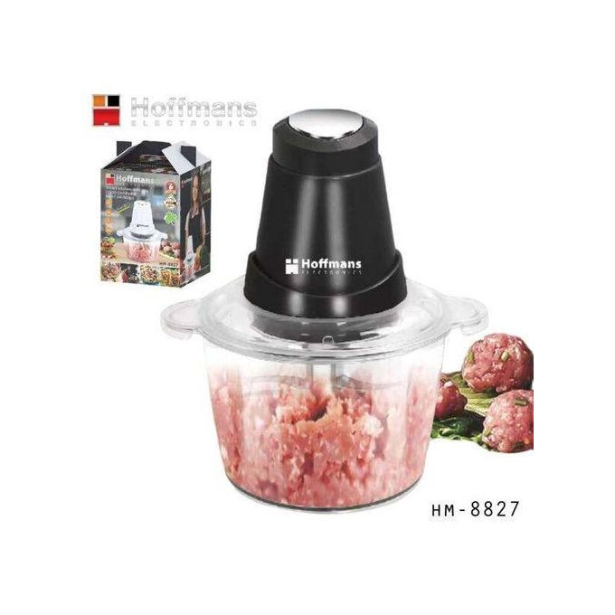 Hoffmans Food Chopper, Meat Grinder - Clear