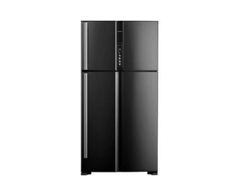 Hitachi Fridge 700 LITERS Inv Compressor, RV860PUN1KBBK - BRILLIANT BLACK