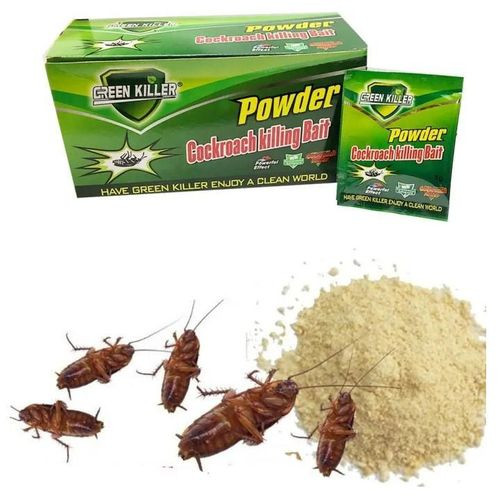Cockroach Killing Bait Powder With Instant Killing Results Even For Stubborn Cockroaches-Multicolour