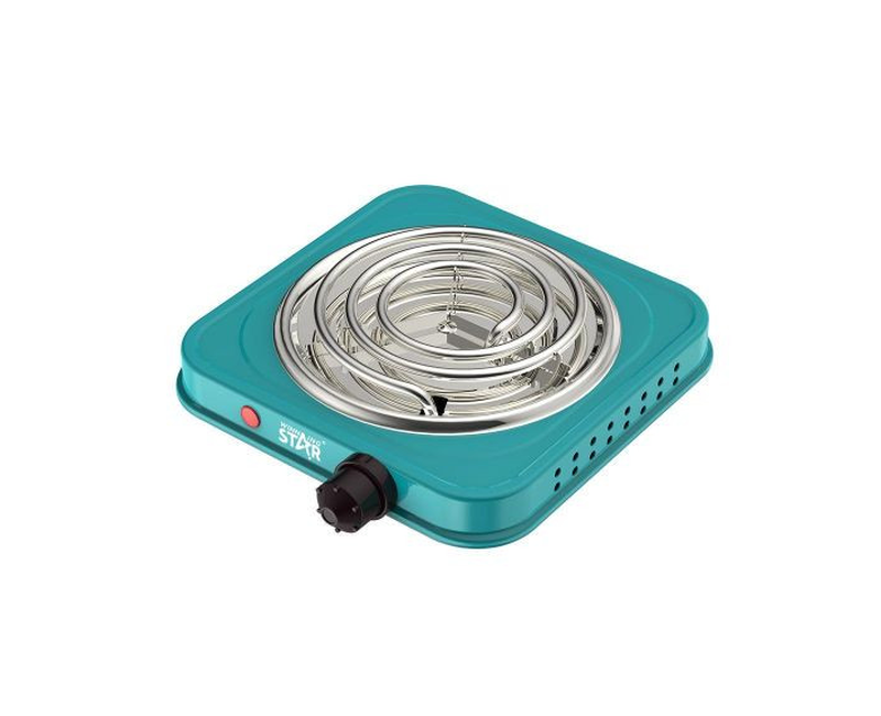 High Efficient Coiled Electric Cooking Hot Plate-Silver