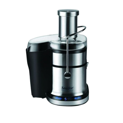 4 In 1 Juicer With Blender Grinder Mincer Juicer With Sharp Blades-Black/Silver