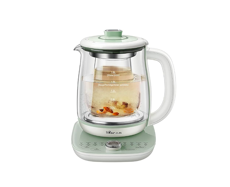 1.8L Electric Kettle Insulation Smart Constant Automatic Thickening Glass Temperature Intelligent Health Pot Thermal Digital Multi-Function Boiling Water Cordless Jug