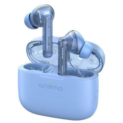 FreePods Lite Earbuds with 40Hr Playtime,Custom EQ modes App, ENC Mic, Waterproof lPX4, BT 5.3 Bluetooth Headset (Ice Lake Blue, True Wireless Earpods)