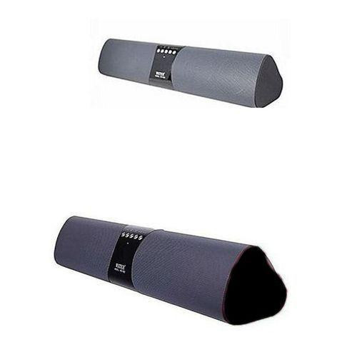 Mini Mega Bass Bluetooth Speaker Sound Bar - Multicolor