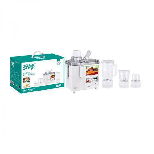 WINNING STAR 4 In 1 Juicer For Blending Milling And Mincing Food Meat And Juices-Transparent