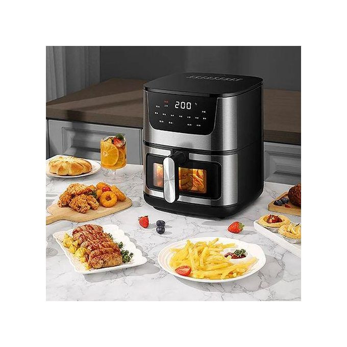 8L Electric Air Fryer Model May Differ - Black