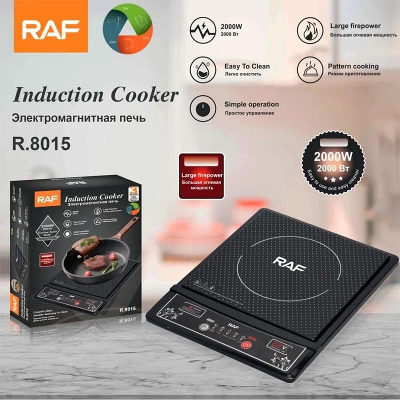 Digital Electric Touch Operated Induction Cooker With Large Fire Power-Black