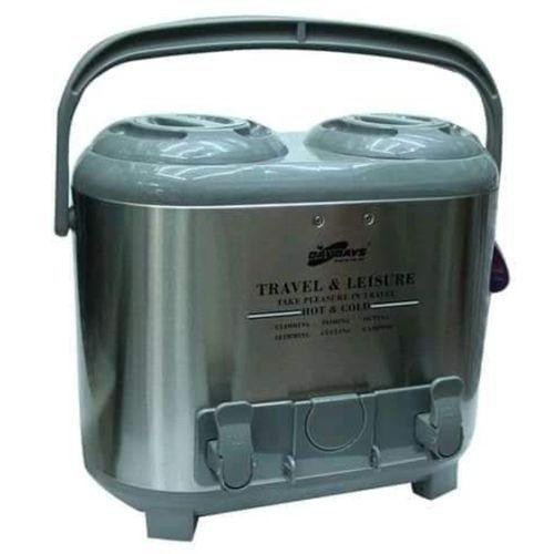 Twin Travel Flask 15 Liters- Silver