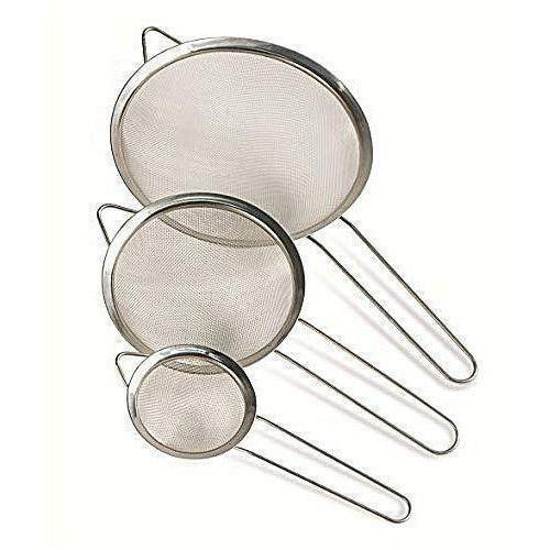Set of 3 Sievers - Silver