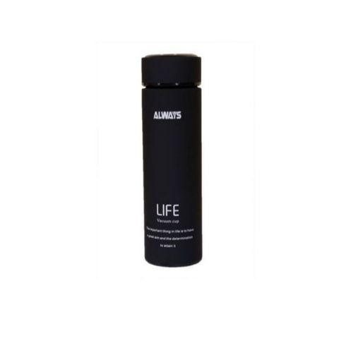 Always Life Portable Vacuum Flask 0.45L - Black