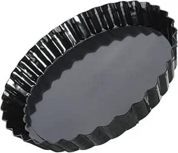 Baking Jelly Roll Pan Cake Pan Mini Pie Muffin Cupcake Pans Cake Mold Removable Loose Bakeware Non-Stick Airbake pan - Black