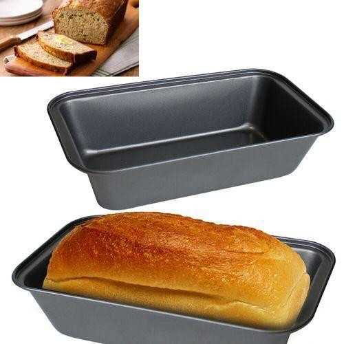 25.5cm Non Stick Aluminum Bread Pan/Baking Pan - Black