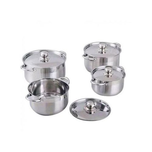 Serving Dishes, 4 pcs - Silver