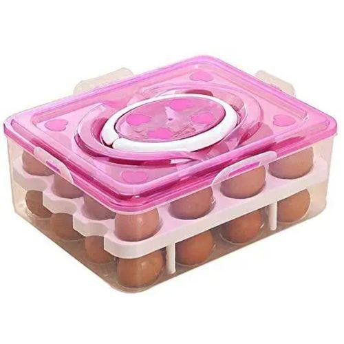 Double Egg Storage- Clear clear