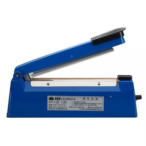 Plastic Bags Impulse Heat Sealing Machine Of 200mm-Blue