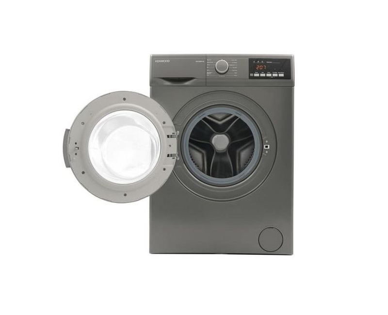 KENWOOD TURKEY 8Kg, 1000RPM, 15 Wash Programs with Rapid wash,Silver WMM08