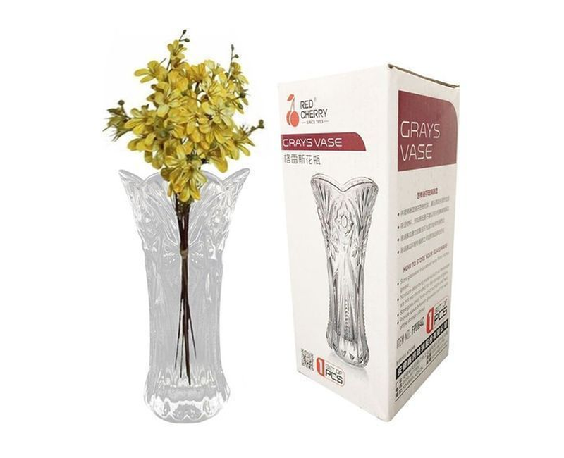 Flower Vase - Clear