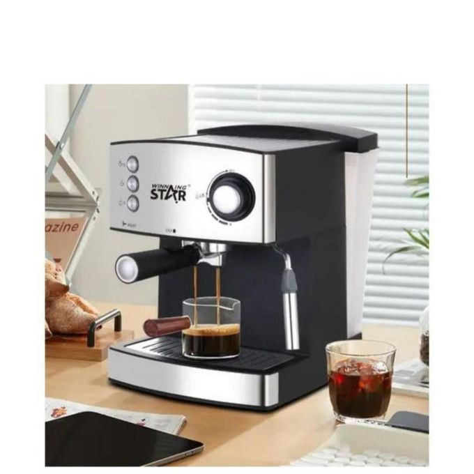 Coffee Maker Machine - Silver