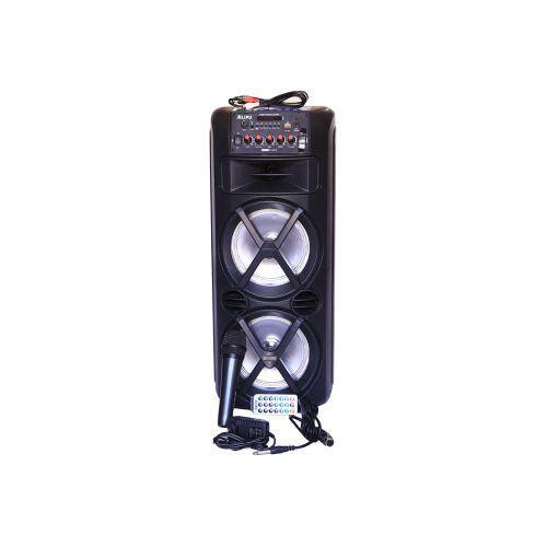 Party Bass Bluetooth Speaker with In-built Microphone - Black