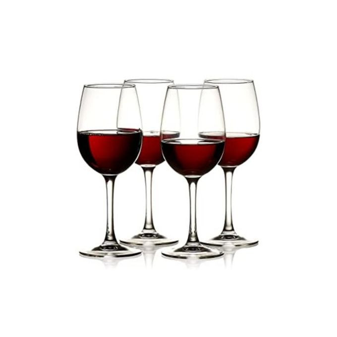 Luminarc Stem Wine Glasses- 4 Pieces- Clear