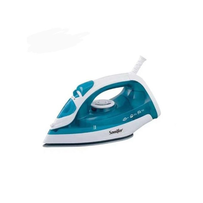 Steam And Dry Flat Iron - White, Blue, Purple