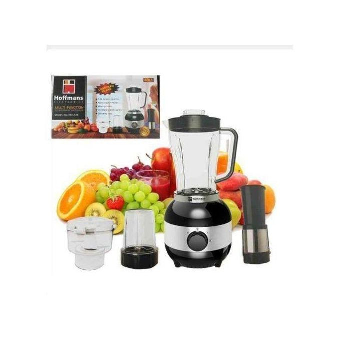 4 IN 1 Multi-function Electric Blender Juicer Fruit Mixer Powerful Hand Held Stainless Steel Grinder