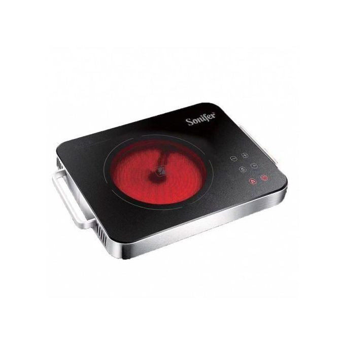 Single Burner Electric Induction Cooker Hot Plate-Black
