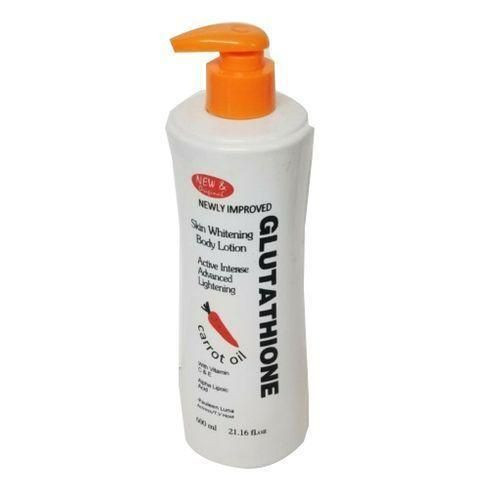 Glutathione Skin Whitening With Carrot Oil Lotion 600ml