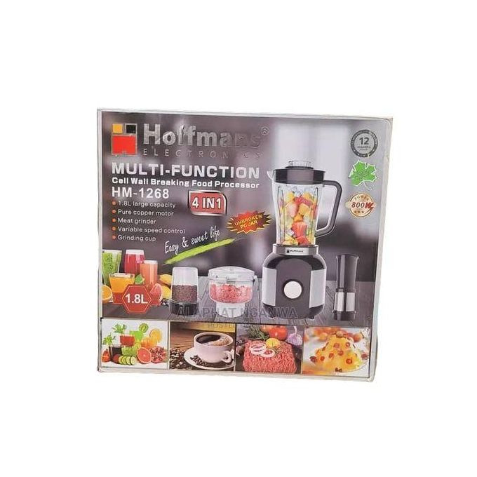 4 in 1 Multifunction Blender 1.8L - Multcolour