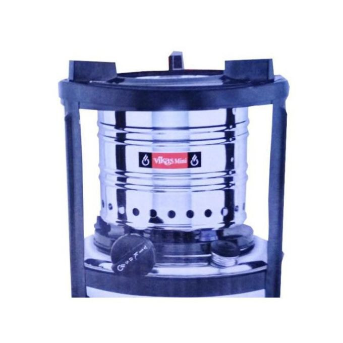 Wick Paraffin Stove - Silver