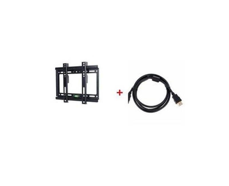 TV Wall mount 14 to 42 +HDMI Cable 1.5m-Black