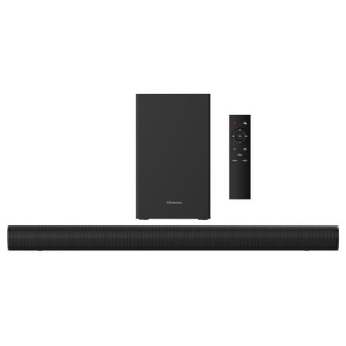 2.1 Channel HS1800 Soundbar Speaker Powerful Audio System With Wireless Subwoofer-Black