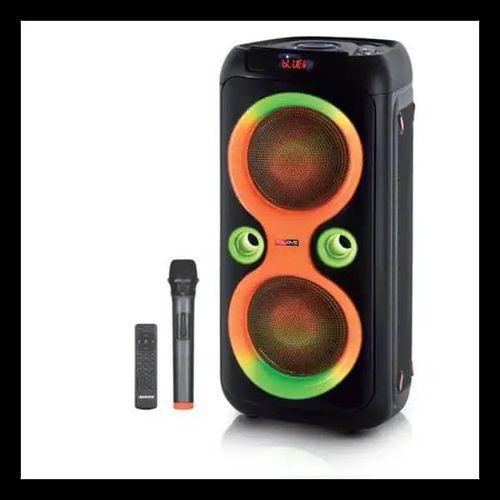 10 Inch Rechargeable Party Speaker Woofer With 1 Microphone And Remote Control Good For Public Speaking - Multiplecolor