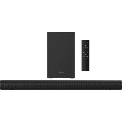 Hisense 2.1 Ch Sound Bar With Wireless Speaker-Black