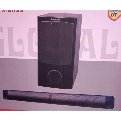 2.1 Multimedia Soundbar Speaker With Very Clear Sound-Black