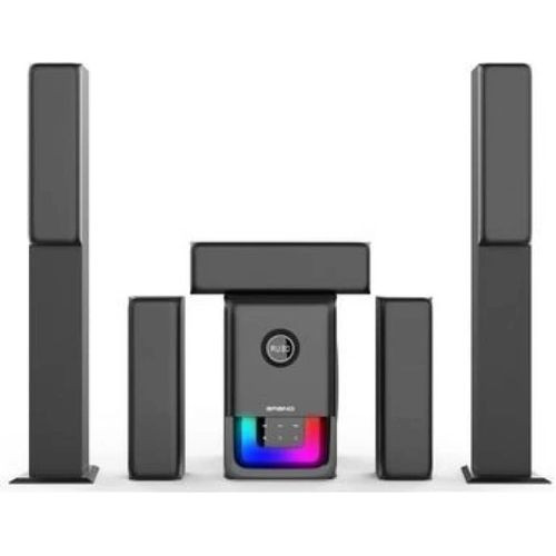 2.1 Multimedia Speaker System Subwoofer With Digital Fm Tuner-Black