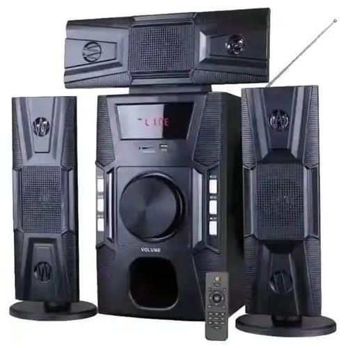 3.1 Home Theatre System Speaker With Remote Control Bluetooth -Black