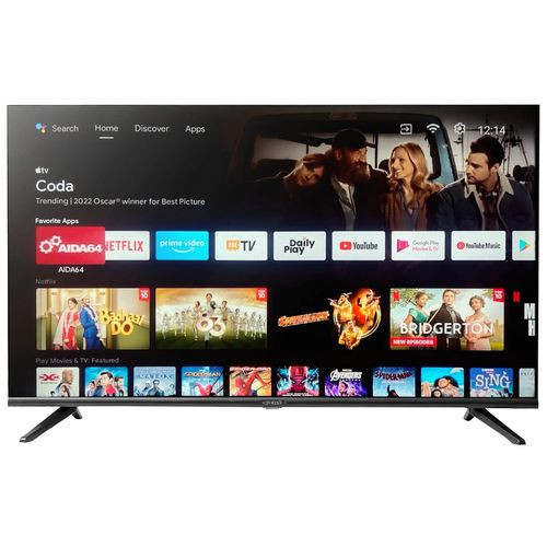 43-Inch Smart Android LED TV With Inbuilt Free to-Air Decoder USB & HDMI – Black