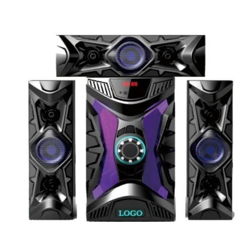 3.1 Multimedia subwoofer Speaker System With Extra Bass-Black