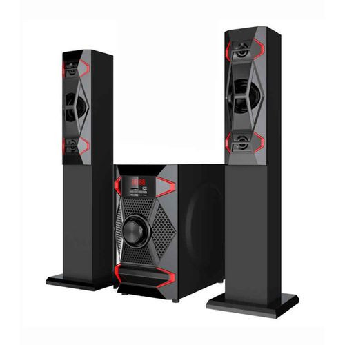 Super Digital Audio Subwoofer With Remote And Dynamic Design-Multicolour