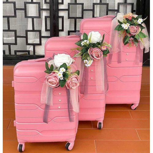 A Beautiful Functional Suitcase A Set Of 3 In 1 And Travellers Choice Rubber Suitcase With Good Quality And Water proof Material Durable And Easy To Clean And Use