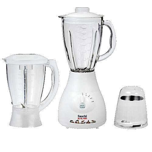 3 in 1 Blender And Grinder With Unbreakable Jar 1.5L - White