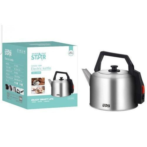 Winning Star Cordless Stainless Steel Kettle 5L silver