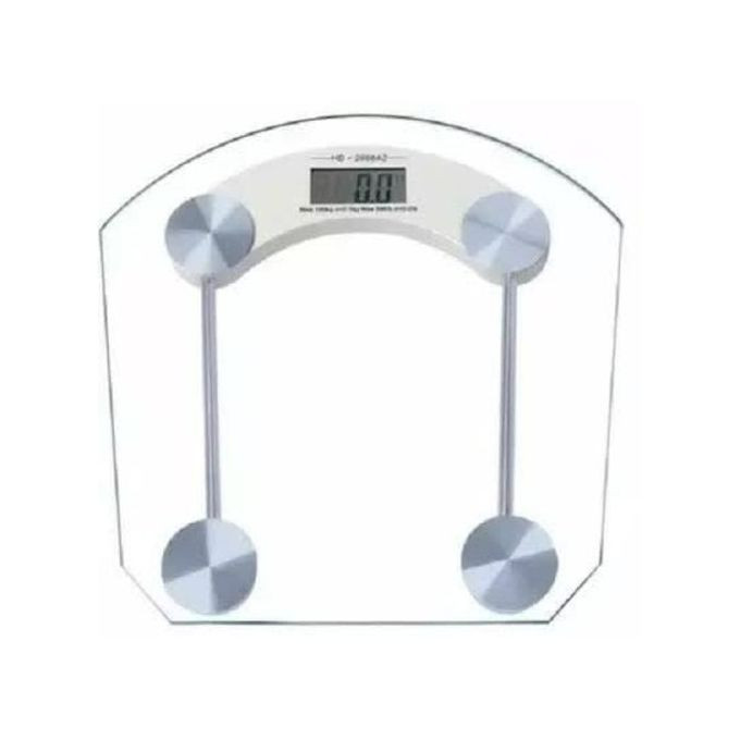 Mechanical Bathroom Weighing Scale 180kg Transparent - Clear