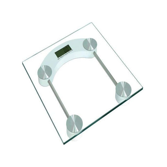 Personal Glass Digital Body Scale -Transparent