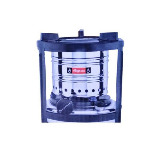 Stainless Paraffin Stove - Silver,Black