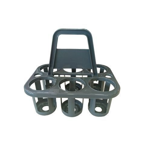 Popular 6 Pieces Bottle Holder Condiment Rack-Grey